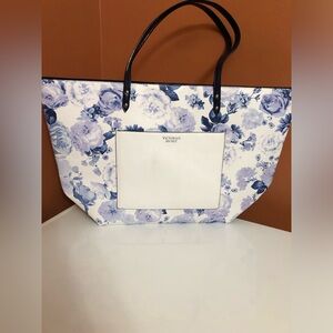 Victoria secret floral tote bag